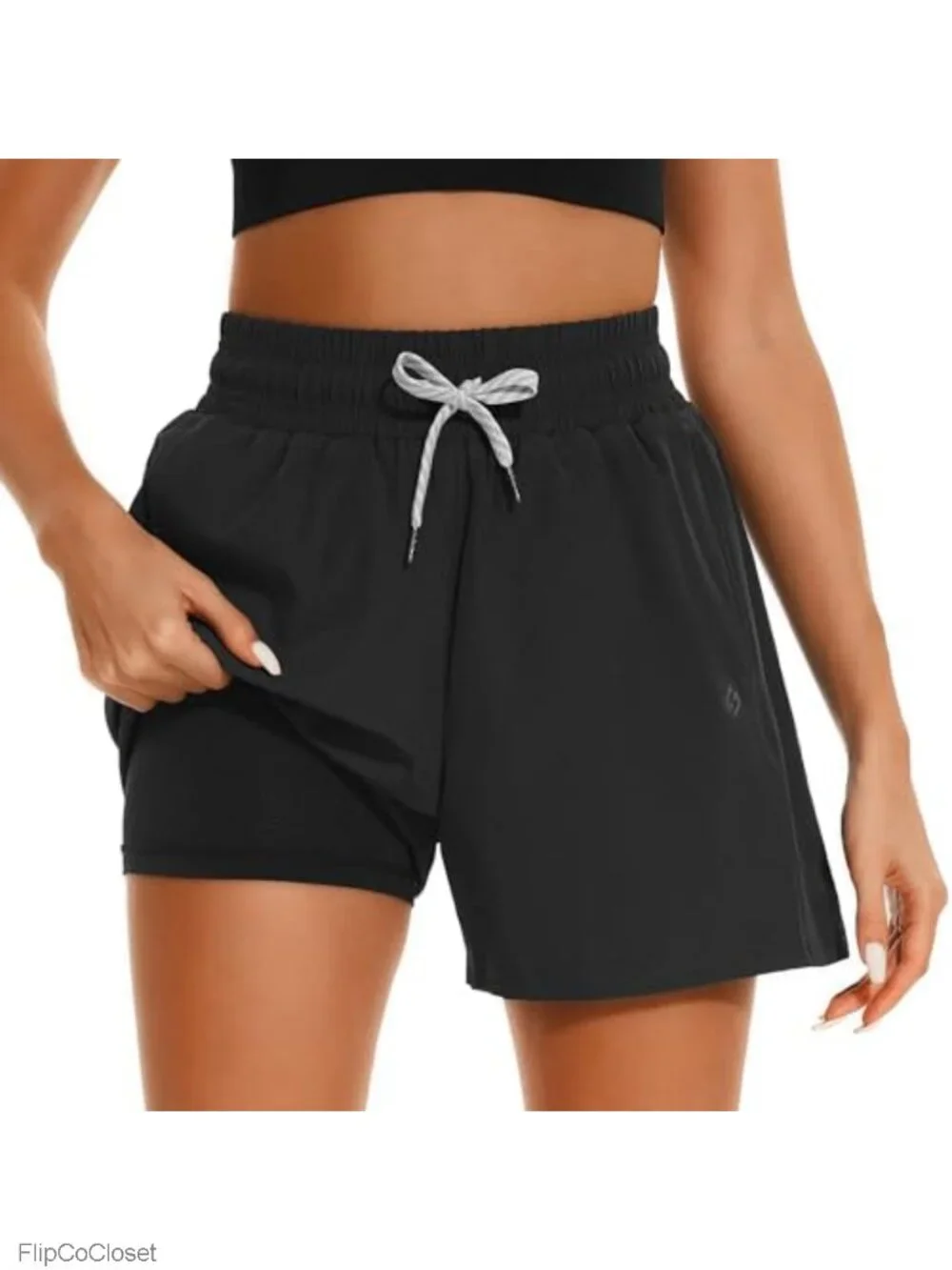 4 inch Quick Dry Swim Shorts with Boxer Liner and Pockets